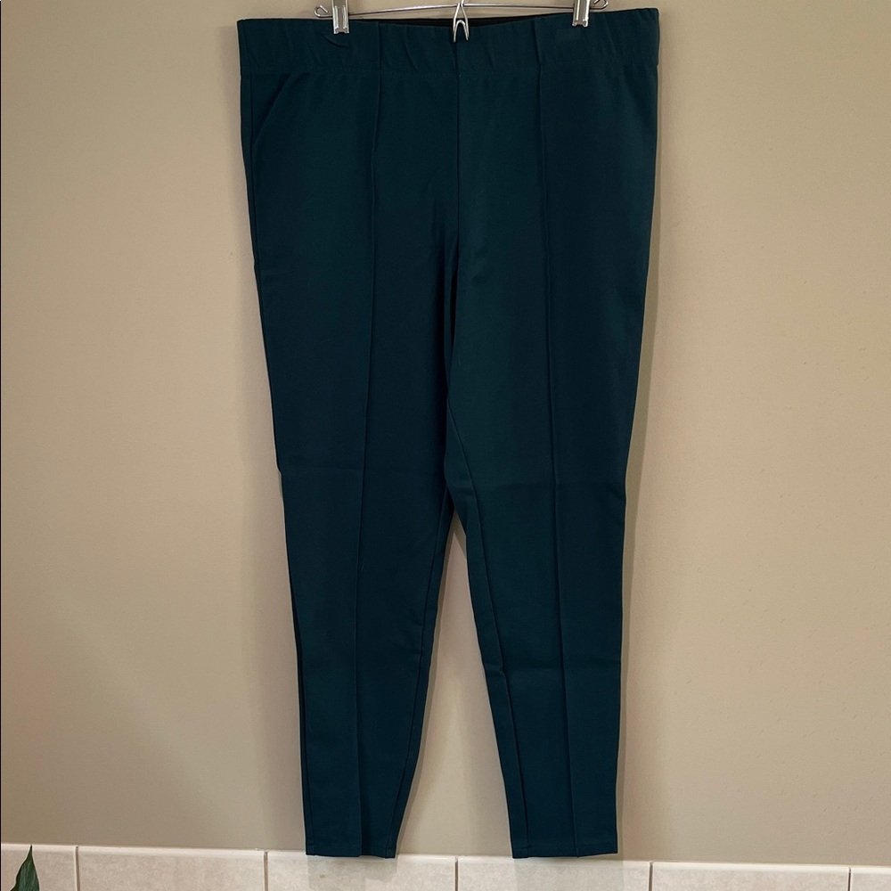 Ava & Viv Women's Teal Pants